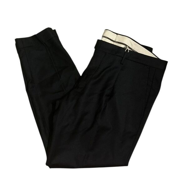 Michael Coal Wool Blend Black Pants(Size 40) - Picture 3 of 12